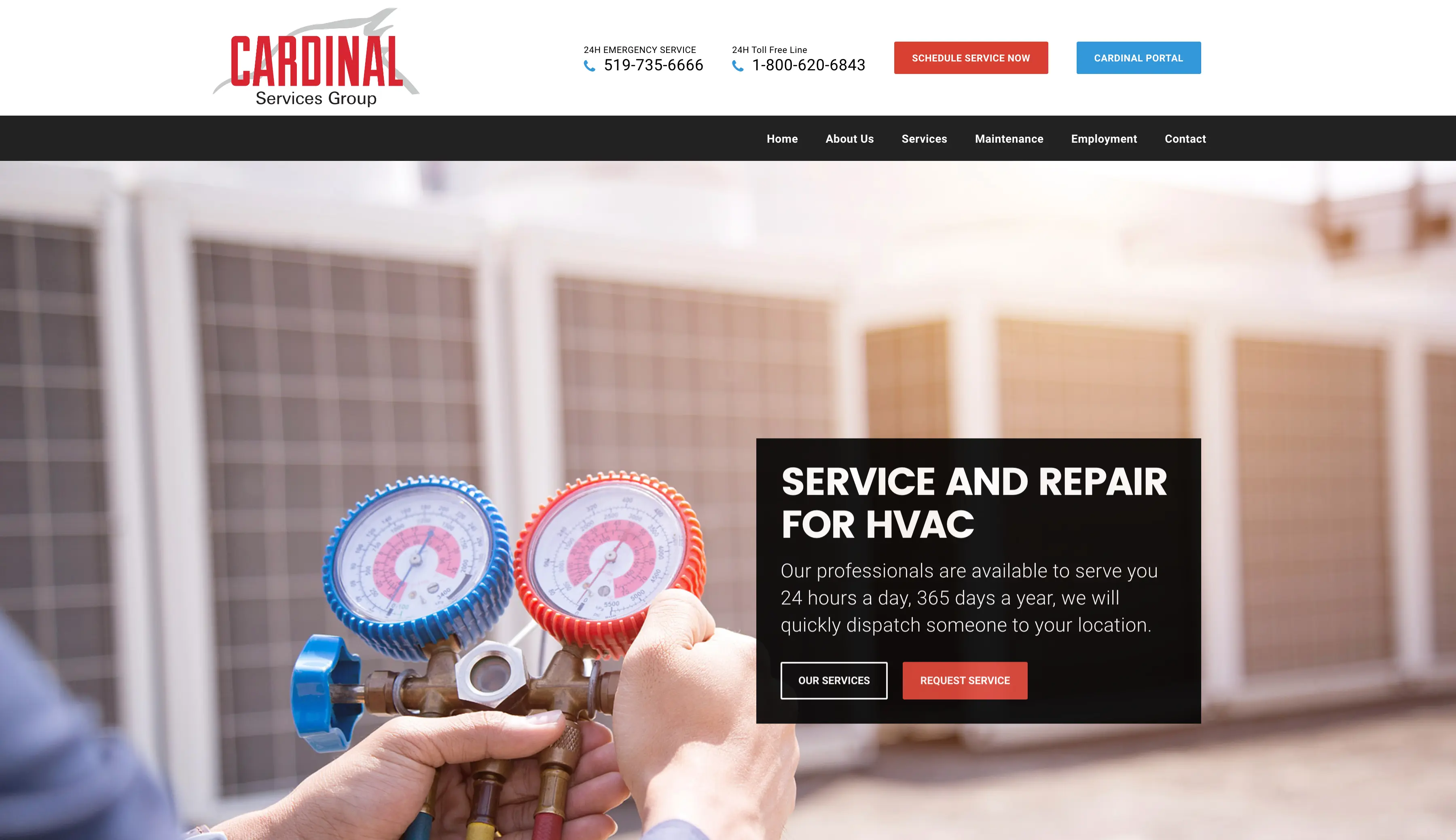 Cardinal Services Group - project screenshot
