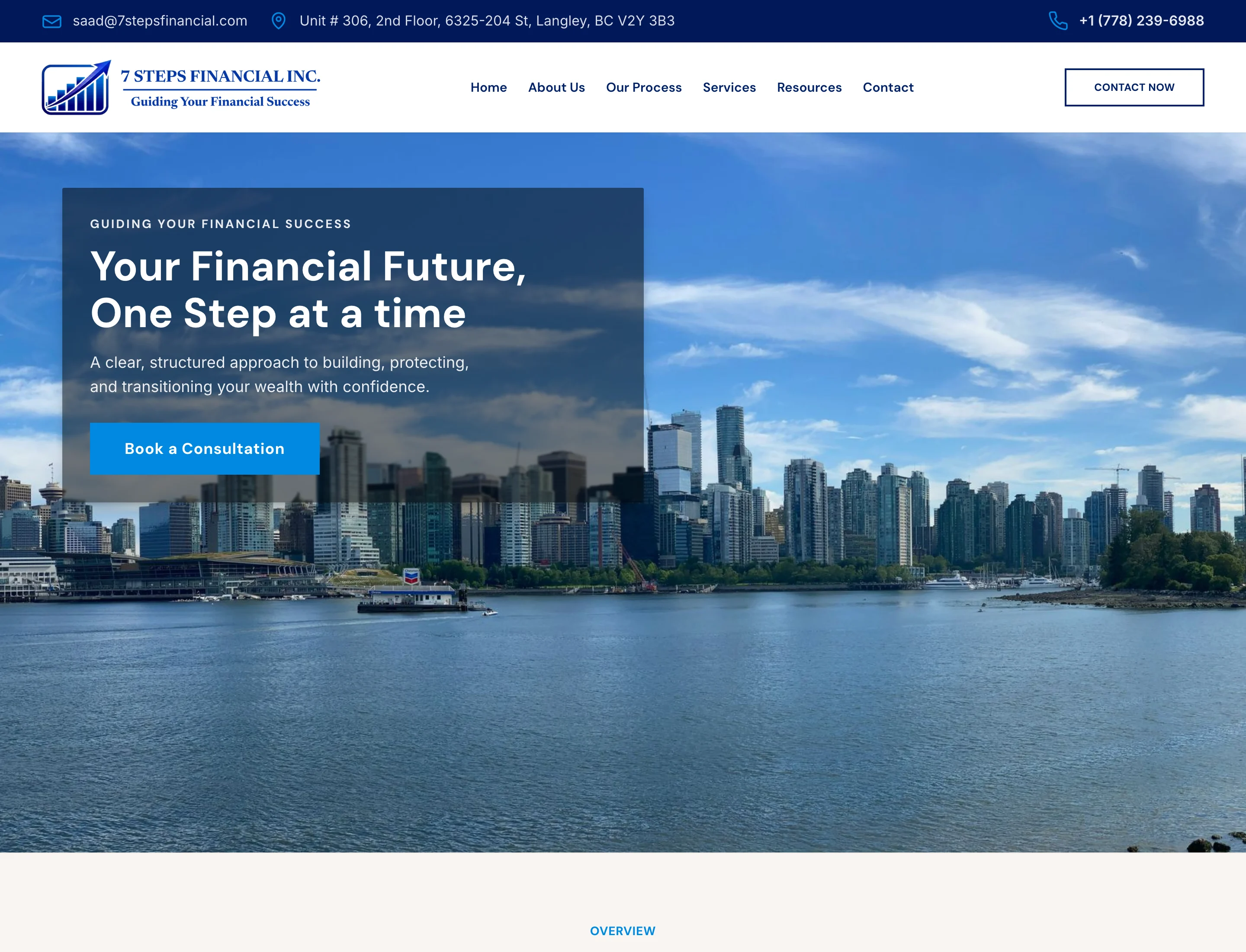 7 Steps Financial - project screenshot