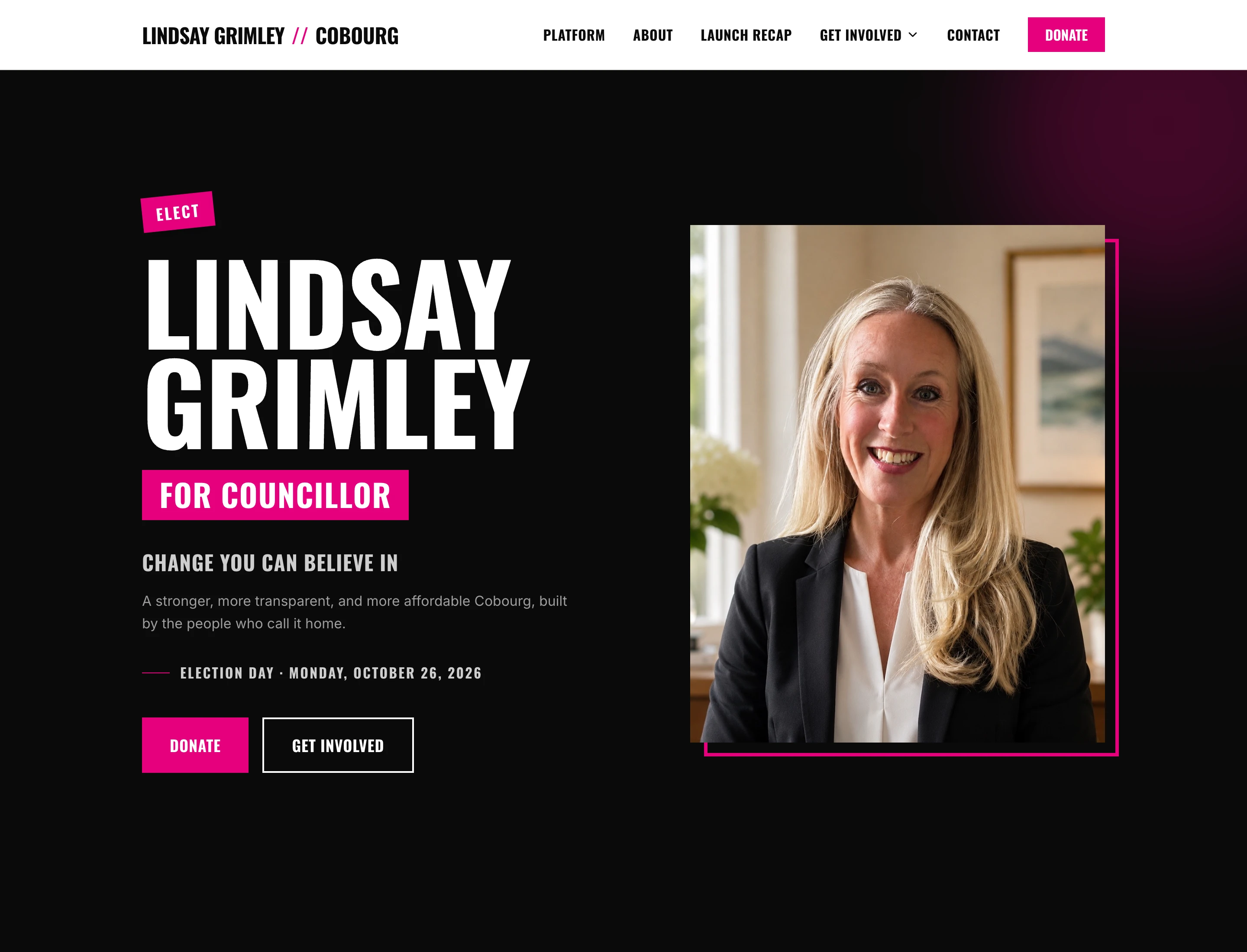 Lindsay Grimley - project screenshot